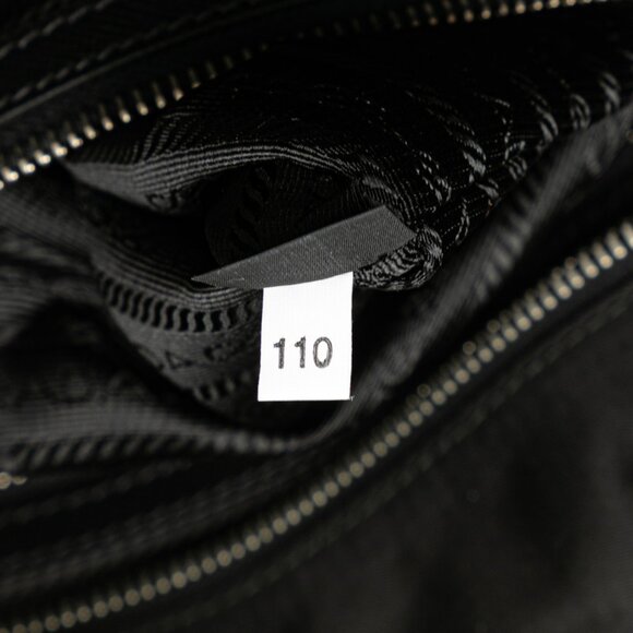 PRADA Black Leather Shoulder Bag - Picture 7 of 9